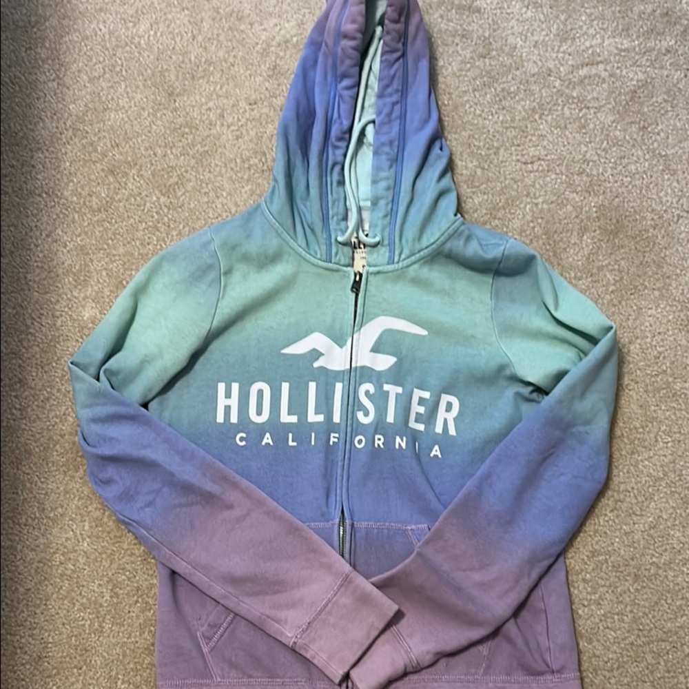 Hollister Multicolor Zip-Up Hoodie